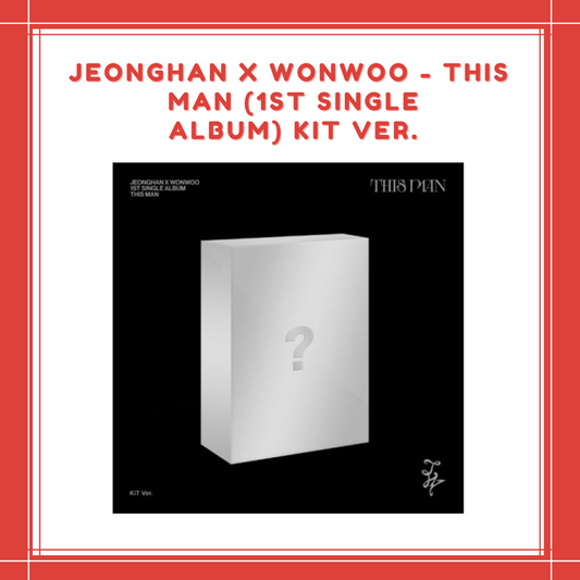 [PREORDER] JEONGHAN X WONWOO - THIS MAN (1ST SINGLE ALBUM) KIT VER.
