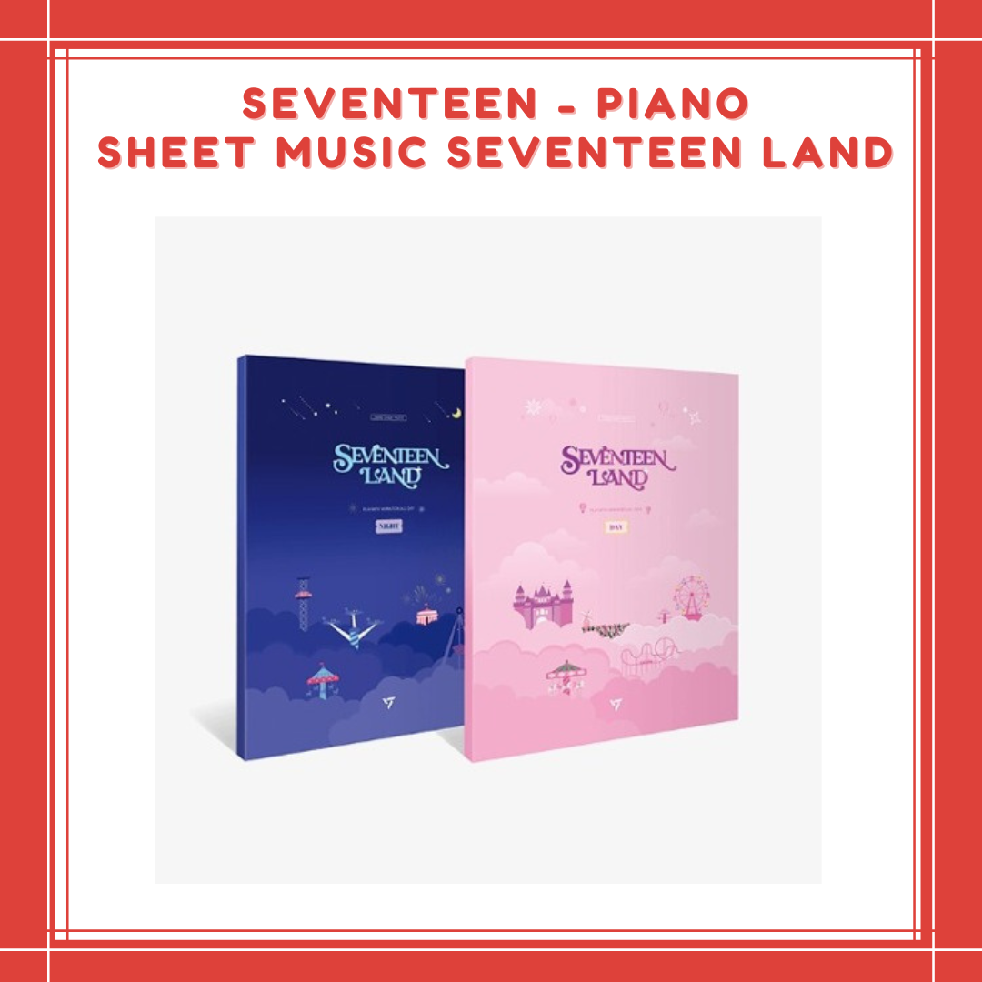 PREORDER] SEVENTEEN - PIANO SHEET MUSIC SEVENTEEN LAND – All Korea