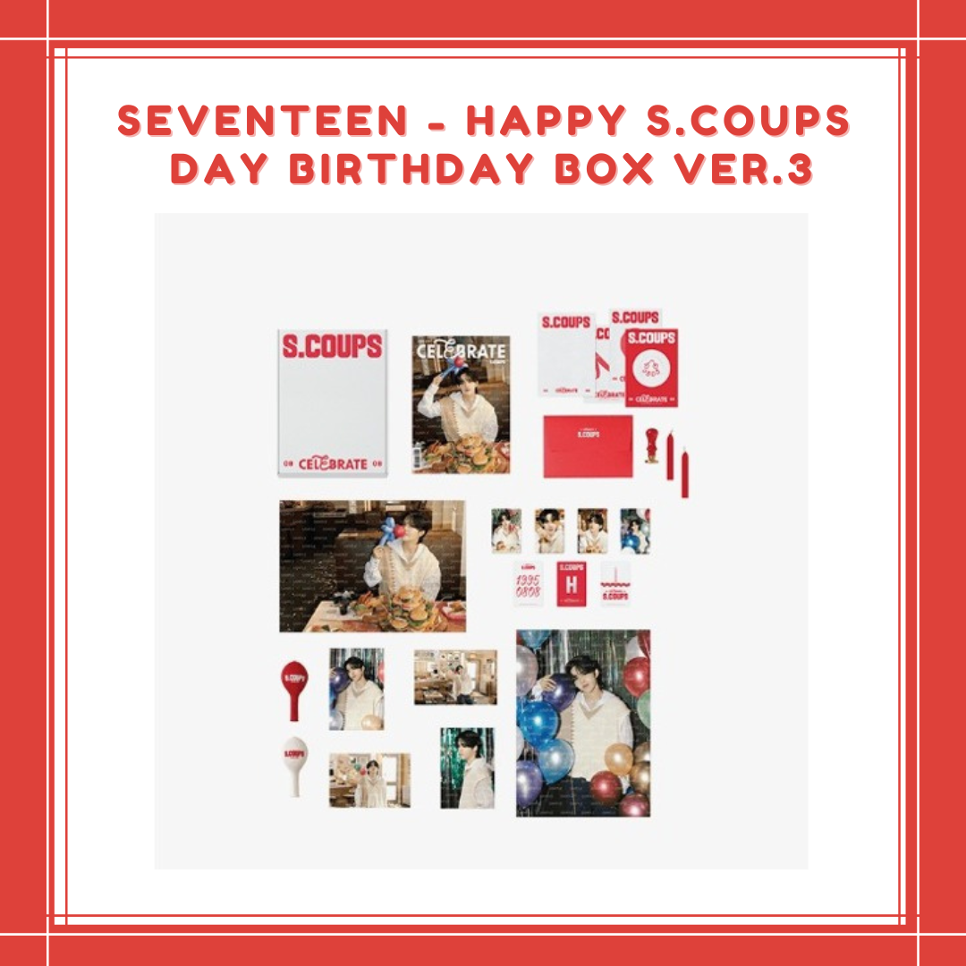 PREORDER] SEVENTEEN - HAPPY S.COUPS DAY BIRTHDAY BOX VER.3 – All Korea Qatar