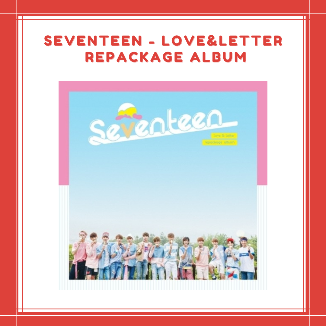 PREORDER] SEVENTEEN - LOVE&LETTER REPACKAGE ALBUM – All Korea Qatar