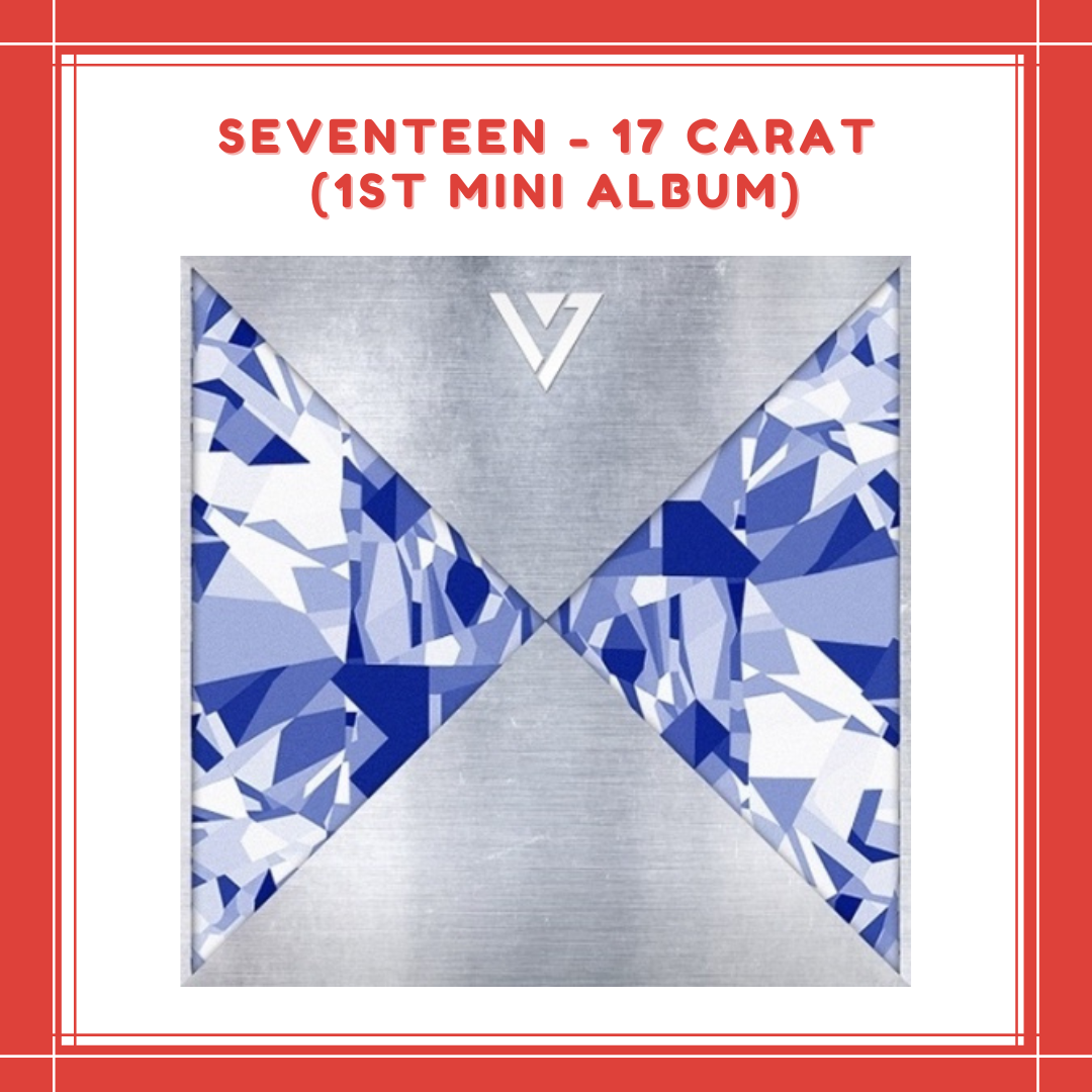 PREORDER] SEVENTEEN - 17 CARAT (1ST MINI ALBUM) – All Korea Qatar