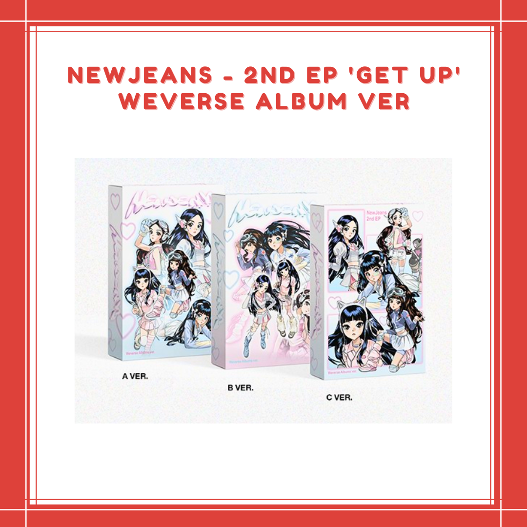 NEW JEANS ALBUM - 2ND EP GET UP (WEVERSE ALBUMS VER.)