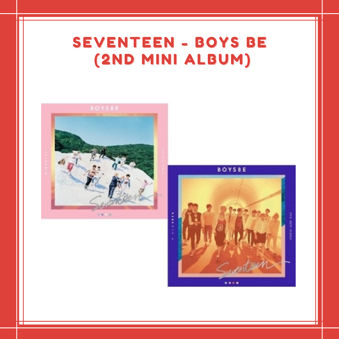 【ベスト】SEVENTEEN 2nd Mini Album BOYS BE 新品 未開封 K-POP/アジア