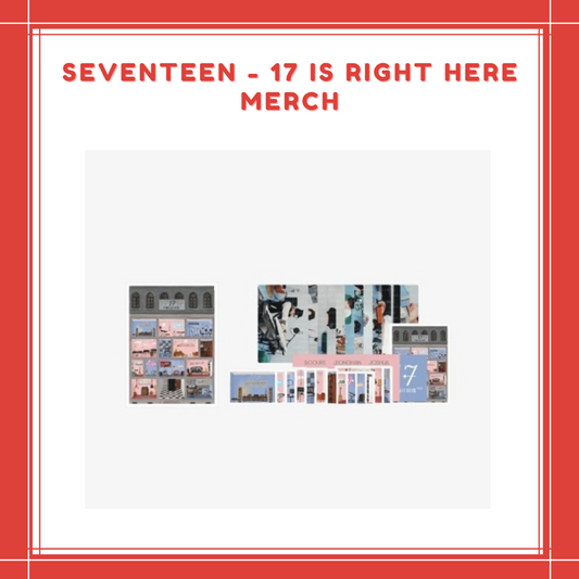 [PREORDER] SEVENTEEN - 17 IS RIGHT HERE MERCH