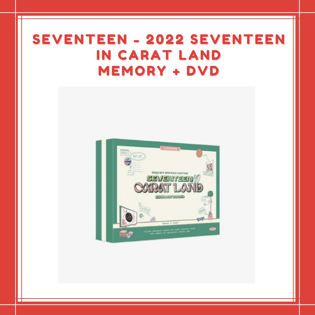 Seventeen Carat Land sale Memory Book DVD