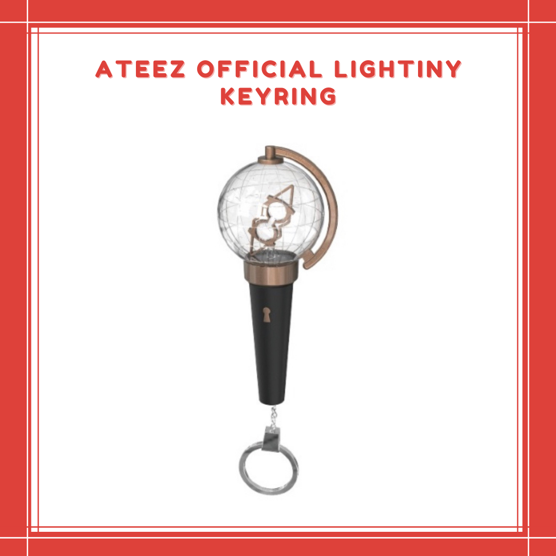 PREORDER] ATEEZ - OFFICIAL LIGHTINY KEYRING – All Korea Qatar