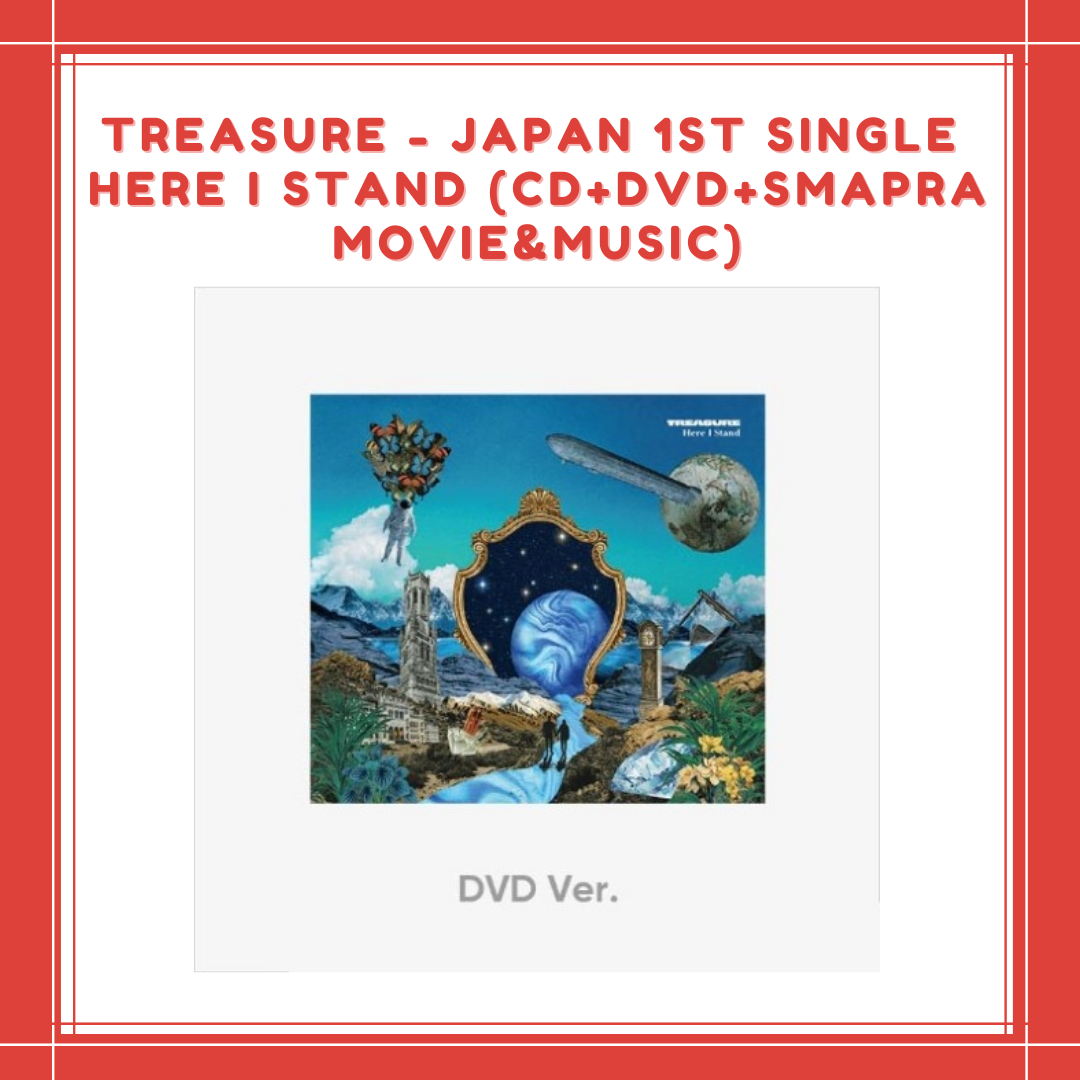 PREORDER] TREASURE - JAPAN 1ST SINGLE HERE I STAND (CD+DVD+SMAPRA