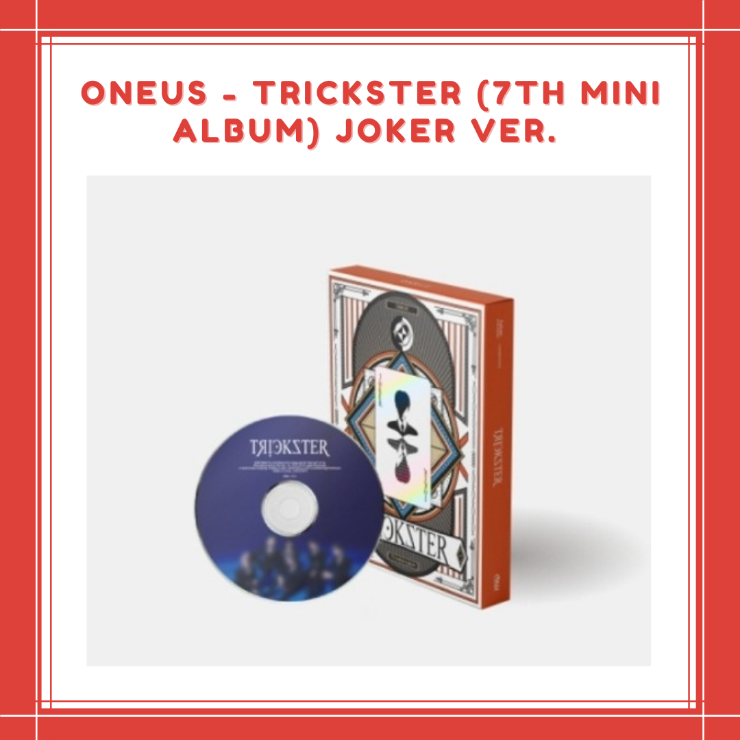 PREORDER] ONEUS - TRICKSTER (7TH MINI ALBUM) JOKER VER. – All