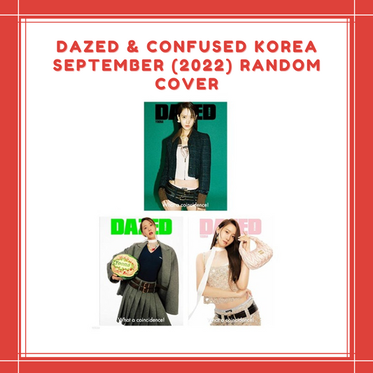 [ON HAND] DAZED & CONFUSED KOREA SEPTEMBER (2022) RANDOM COVER