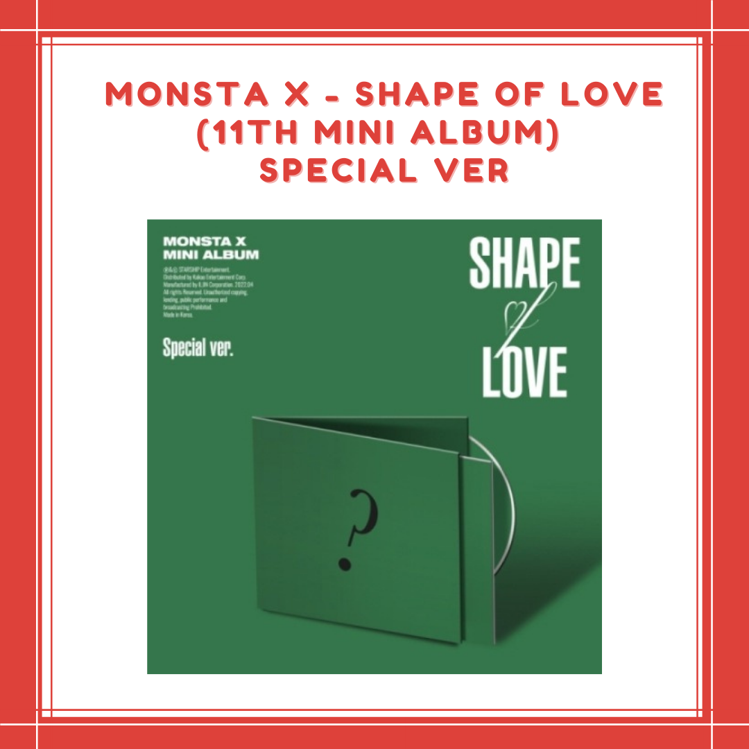 MONSTA X - Shape of Love (11th Mini Album)
