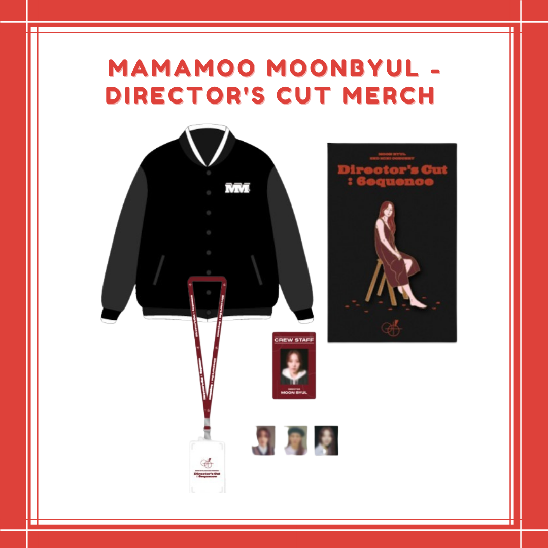 PREORDER] MAMAMOO MOONBYUL - DIRECTOR'S CUT MERCH – All Korea Qatar