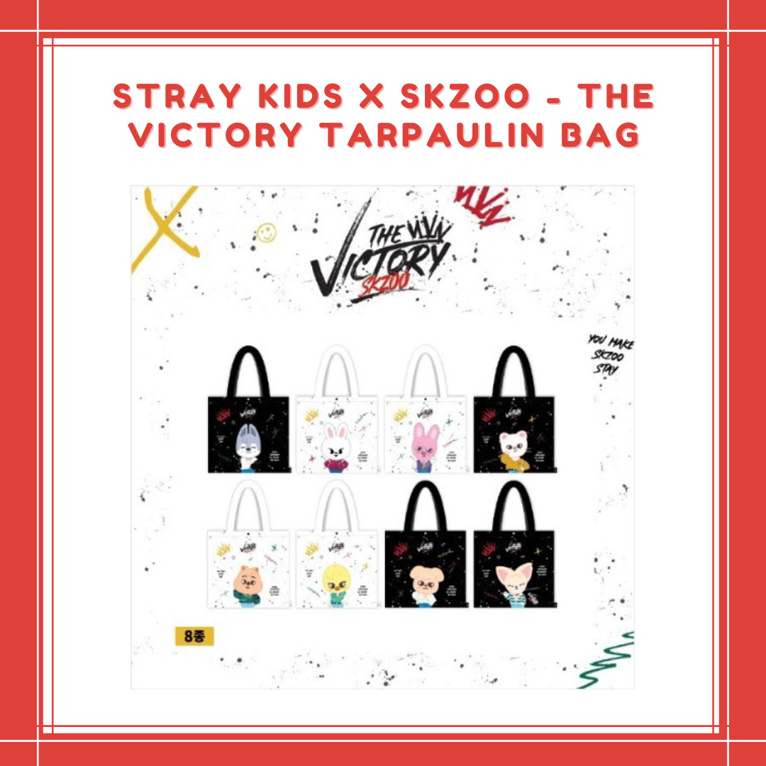PREORDER] STRAY KIDS X SKZOO - THE VICTORY TARPAULIN BAG – All