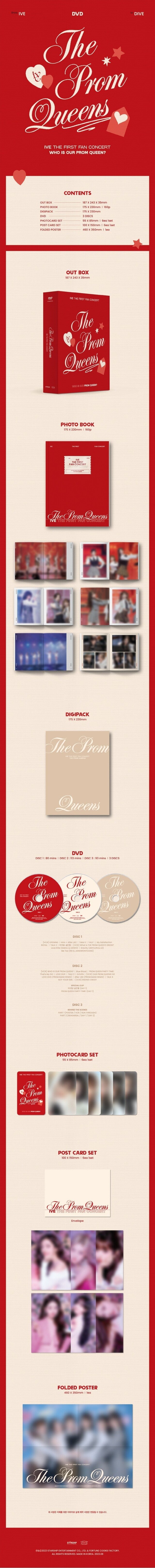 [PREORDER] STARSHIP IVE - THE FIRST FAN CONCERT [THE PROM QUEENS] DVD