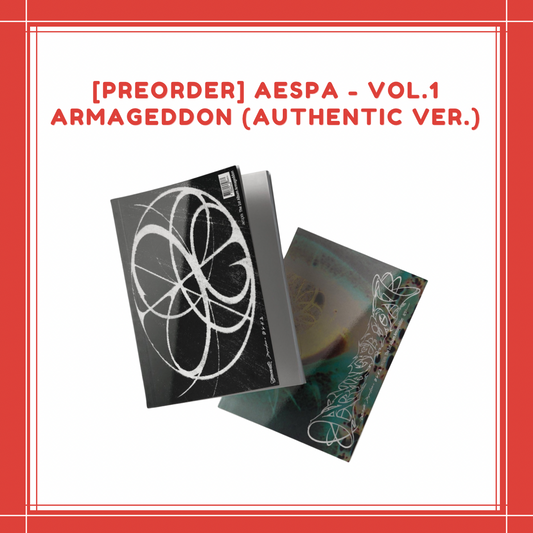 [PREORDER] aespa - VOL.1 ARMAGEDDON (AUTHENTIC VER.)