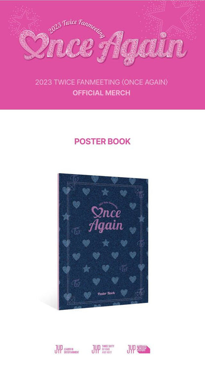 [PREORDER] TWICE - ONCE AGAIN POSTER BOOK