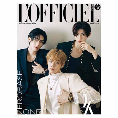 [PREORDER] L'OFFICIEL WINTER ZEROBASEONE COVER NOV. 2024