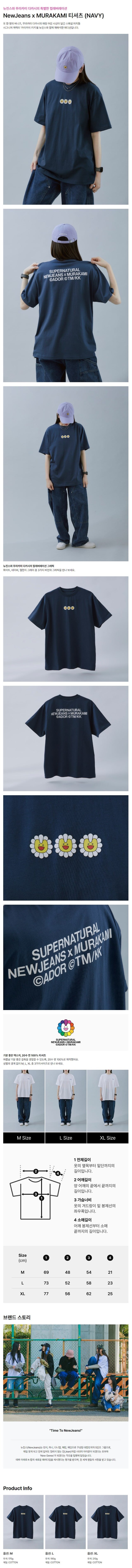 [PREORDER] NEWJEANS x MURAKAMI - TSHIRTS