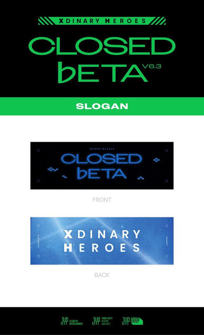 [PREORDER] XDINARY HEROES] SLOGAN - Closed ♭eta: v6.3