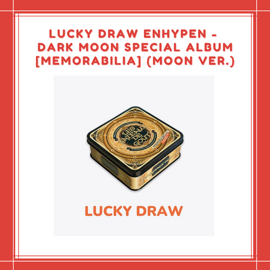 [PREORDER] WITHMUU LUCKY DRAW ENHYPEN - DARK MOON SPECIAL ALBUM MEMORABILIA (MOON VER.)