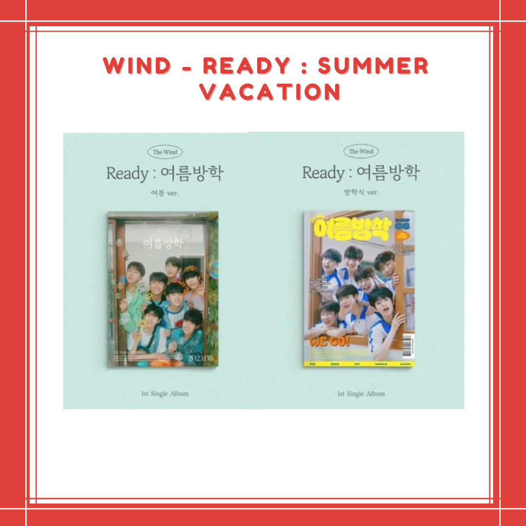 [PREORDER] WIND - READY : SUMMER VACATION