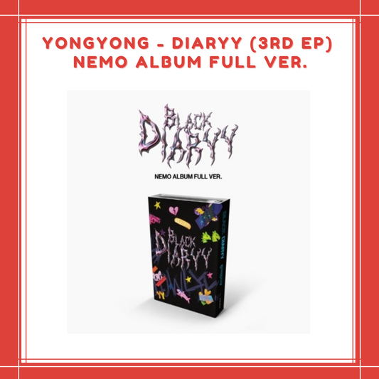 [PREORDER] YONGYONG - DIARYY (3RD EP) [NEMO ALBUM FULL VER.]