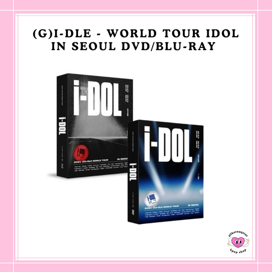 [PREORDER] (G)I-DLE - WORLD TOUR iDOL IN SEOUL DVD/BLU-RAY