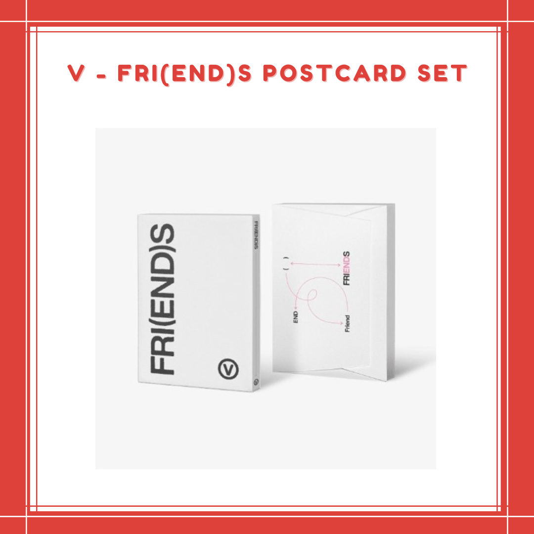 [PREORDER] V - FRI(END)S POSTCARD SET