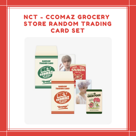 [PREORDER] NCT - CCOMAZ GROCERY STORE RANDOM TRADING CARD SET