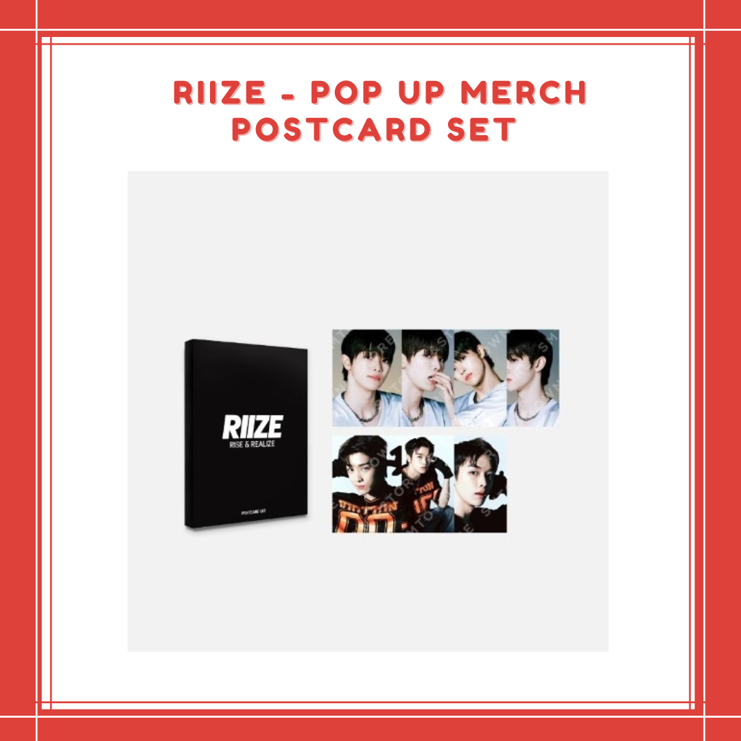 [PREORDER] RIIZE- POP UP MERCH POSTCARD SET