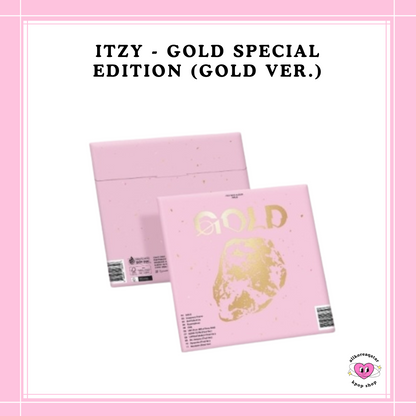 [PREORDER] ITZY - GOLD SPECIAL EDITION (GOLD VER.)