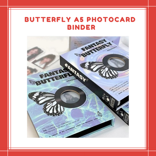 [PREORDER] BUTTERFLY A5 PHOTOCARD BINDER