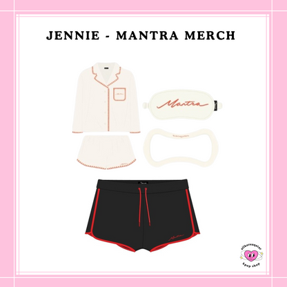 [PREORDER] JENNIE - MANTRA MERCH