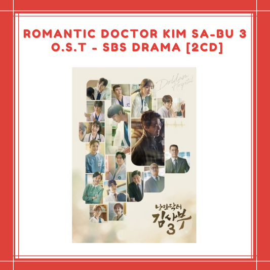 [PREORDER] ROMANTIC DOCTOR KIM SA-BU 3 O.S.T - SBS DRAMA [2CD]