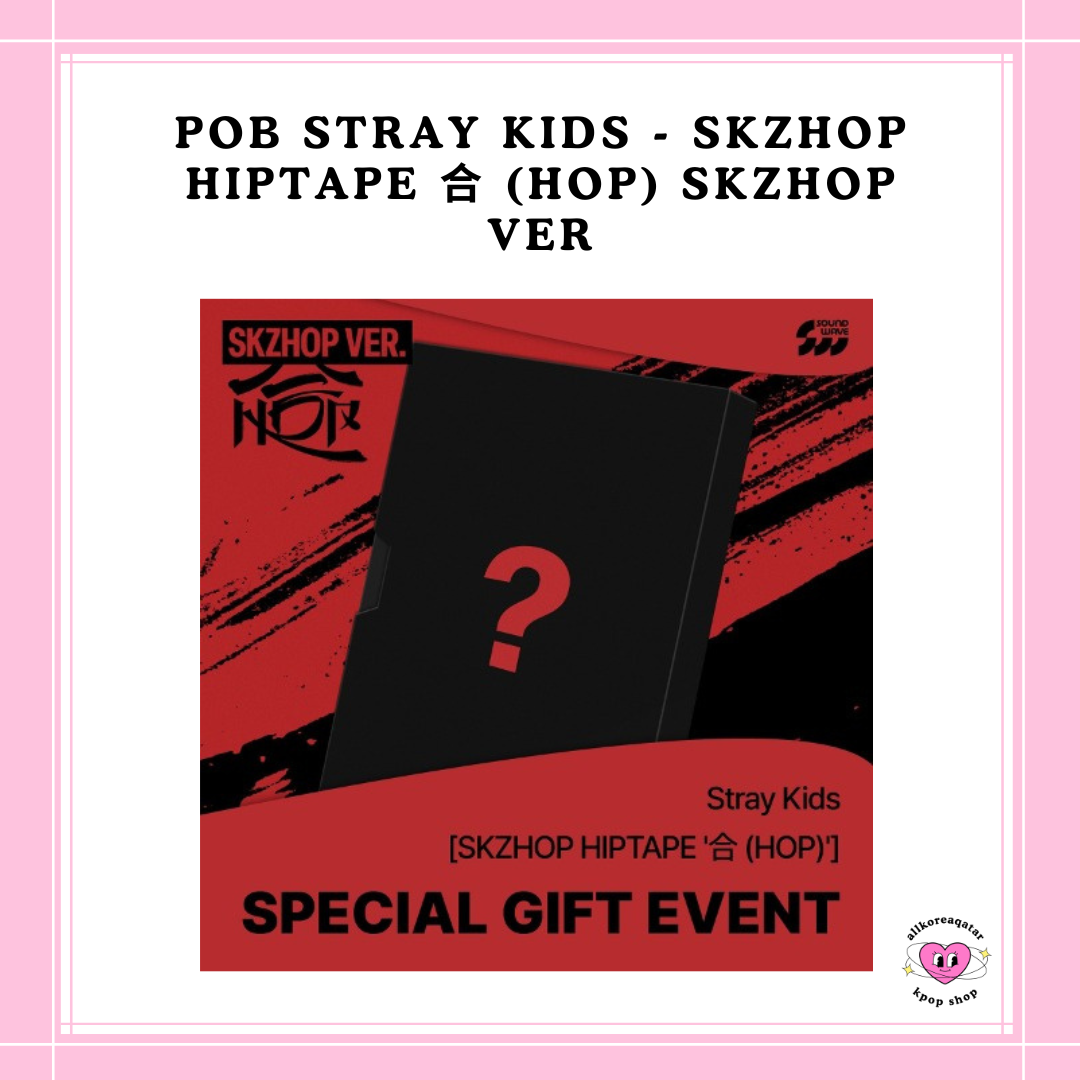 [PREORDER] POB STRAY KIDS - SKZHOP HIPTAPE 合 (HOP) SKZHOP VER