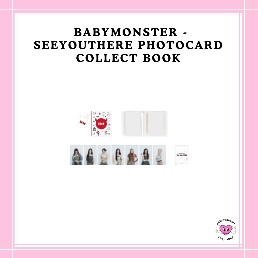 [PREORDER] BABYMONSTER - SEEYOUTHERE PHOTOCARD COLLECT BOOK