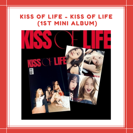 [PREORDER] KISS OF LIFE - KISS OF LIFE (1ST MINI ALBUM)