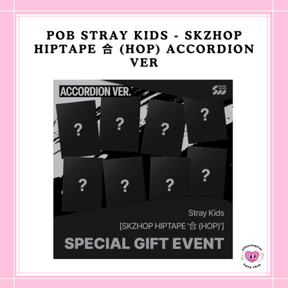 [PREORDER] POB STRAY KIDS - SKZHOP HIPTAPE 合 (HOP) ACCORDION VER