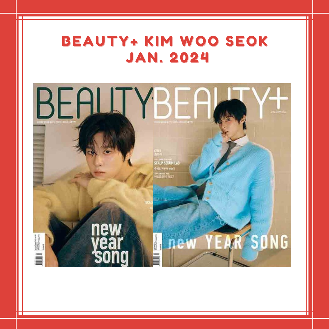 [PREORDER] BEAUTY+ KIM WOO SEOK JAN. 2024