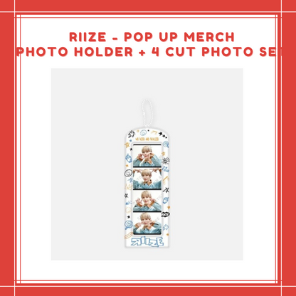 [PREORDER] RIIZE- POP UP MERCH PHOTO HOLDER + 4 CUT PHOTO SET