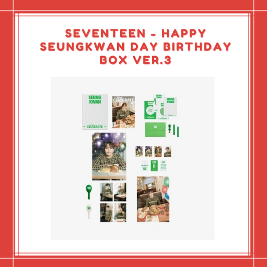 [PREORDER] SEVENTEEN - HAPPY SEUNGKWAN DAY BIRTHDAY BOX VER.3