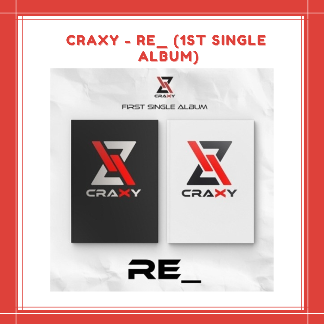 [PREORDER] CRAXY - RE_ (1ST SINGLE ALBUM)