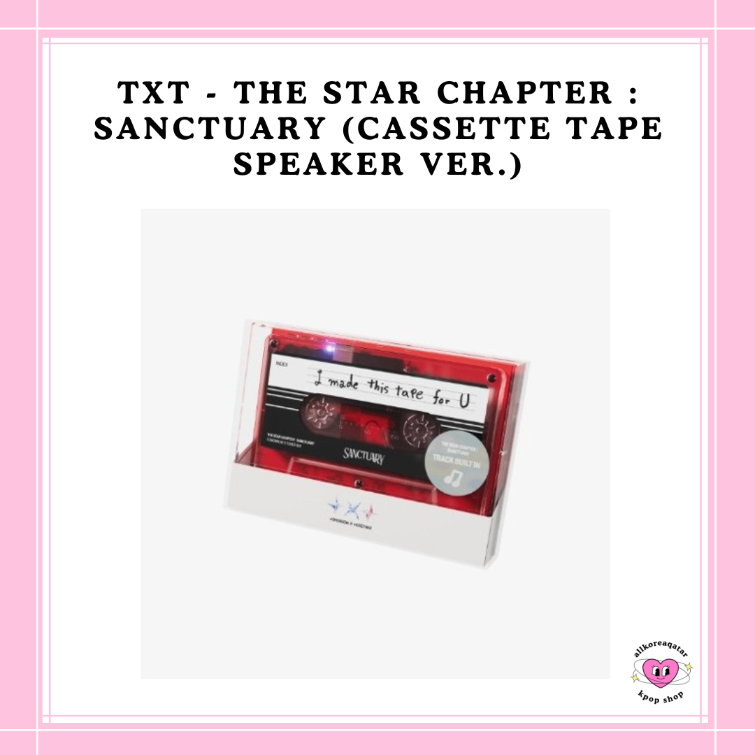 [PREORDER] TXT - THE STAR CHAPTER : SANCTUARY (CASSETTE TAPE SPEAKER VER.)