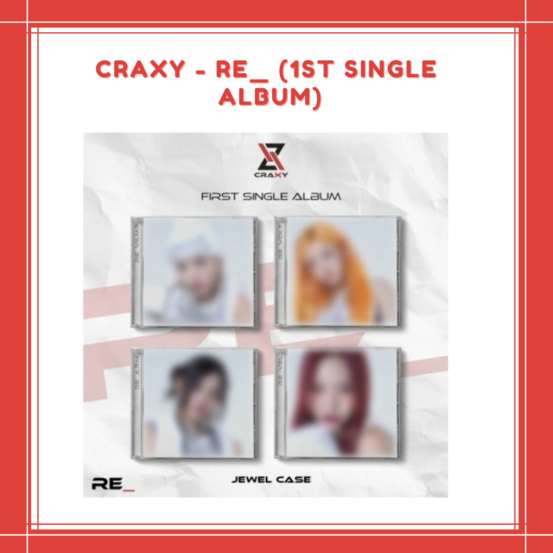 [PREORDER] CRAXY - RE_ (1ST SINGLE ALBUM) JEWEL VER