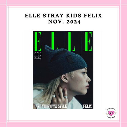 [PREORDER] ELLE STRAY KIDS FELIX NOV. 2024