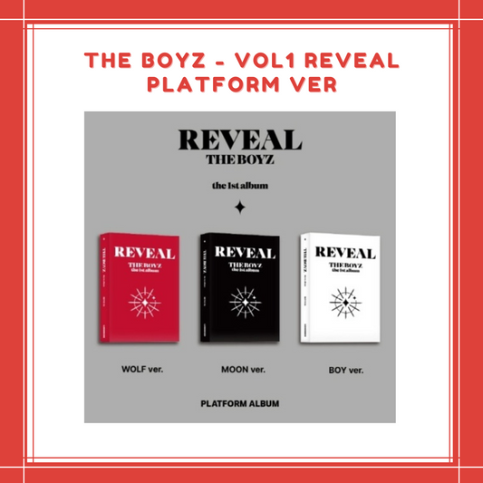 [PREORDER] THE BOYZ - VOL1 REVEAL PLATFORM VER