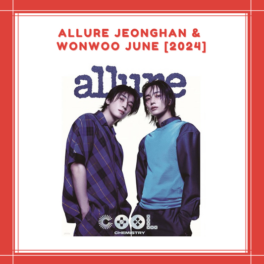 [PREORDER] ALLURE JEONGHAN & WONWOO JUNE [2024]