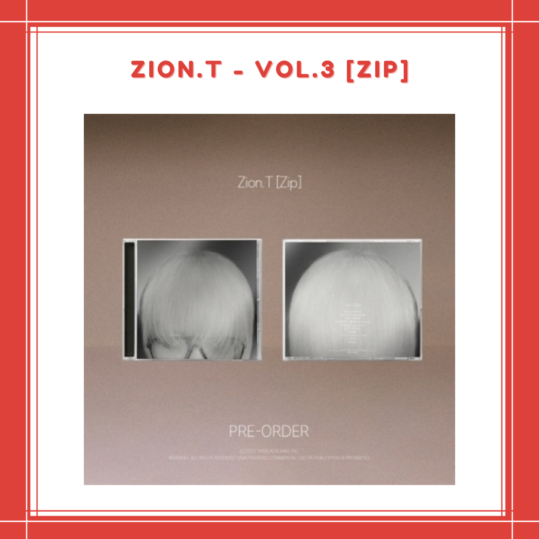 [PREORDER] ZION.T - VOL.3 [ZIP]