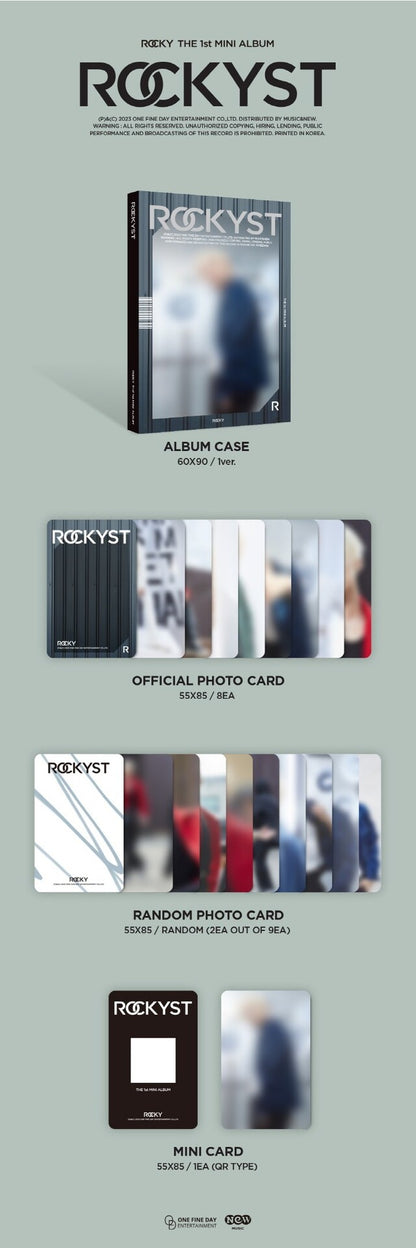 [PREORDER] ROCKY - [ROCKYST] (1ST MINI ALBUM) PLATFORM