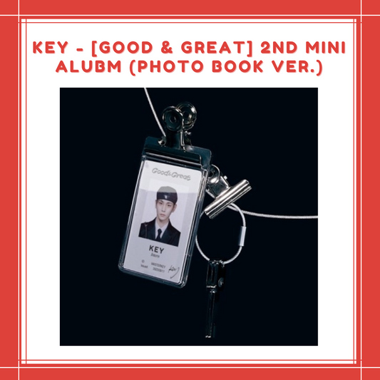 [PREORDER] KEY - [GOOD & GREAT] 2ND MINI ALUBM (PHOTO BOOK VER.)