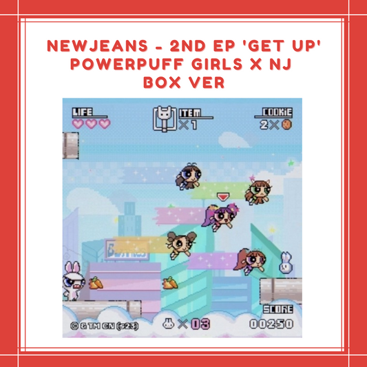 [PREORDER] NEWJEANS - 2ND EP 'GET UP' POWERPUFF GIRLS X NJ BOX VER